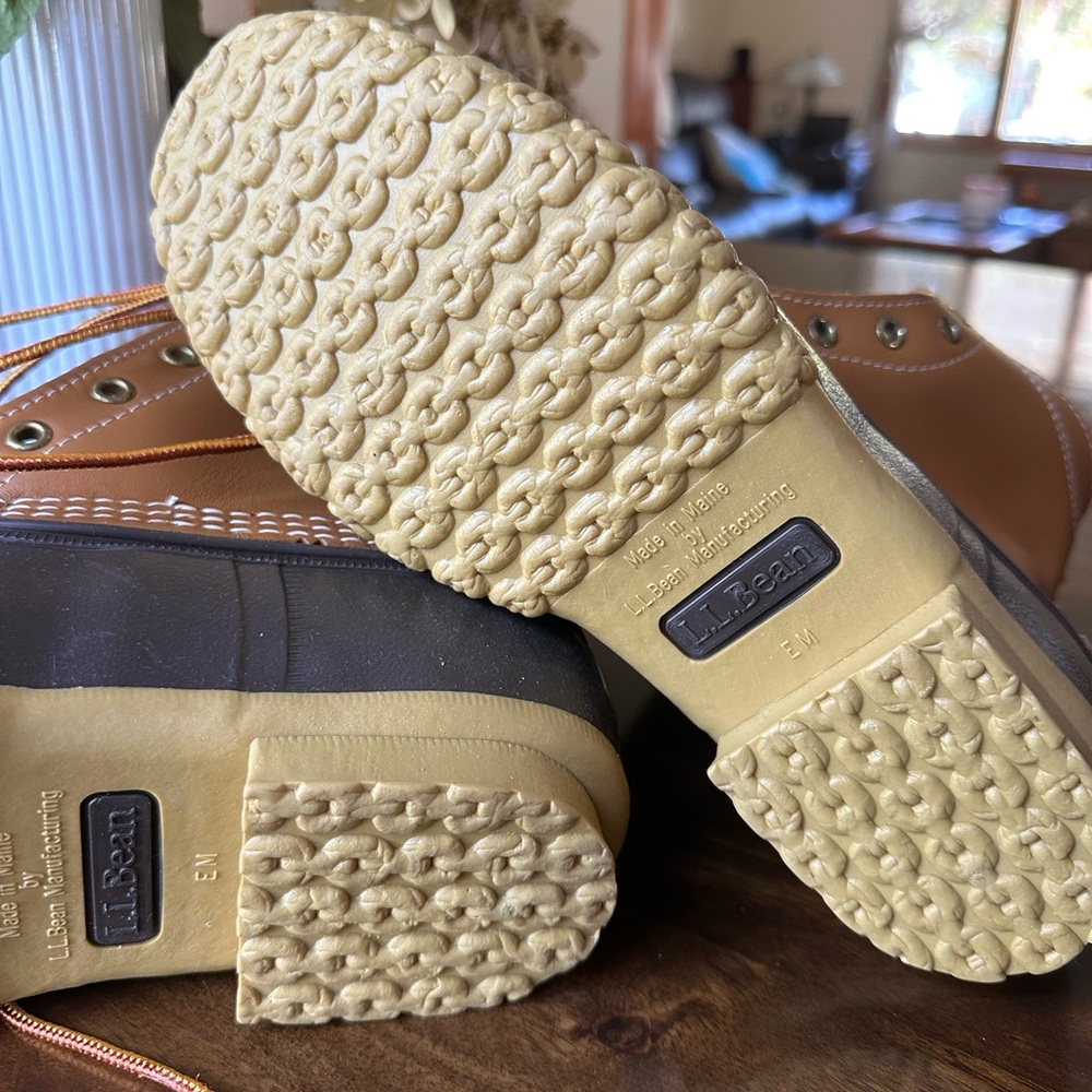 Brown and Black Duck Boots By L.L. Bean - Picture 3 of 7